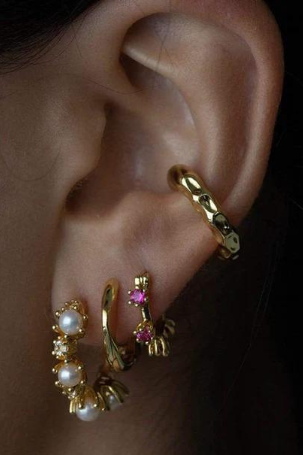 Lennon Ear Cuff | Gold