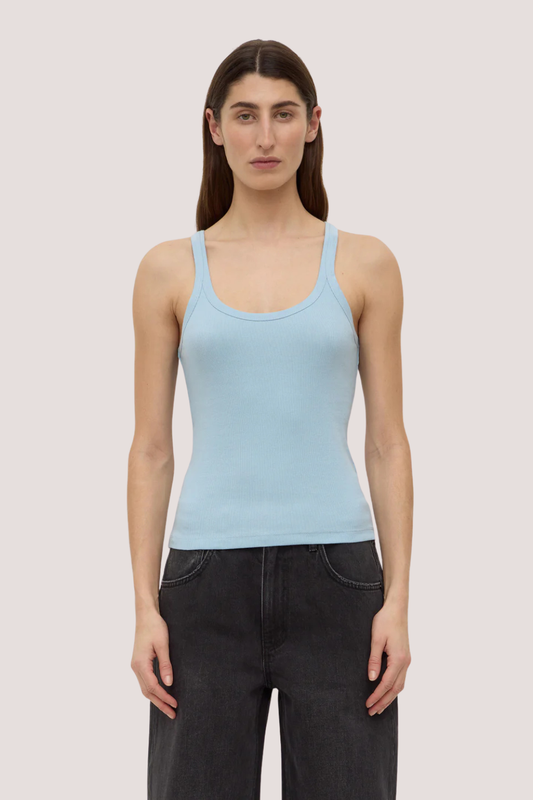Charlie Rib Tank | Salt