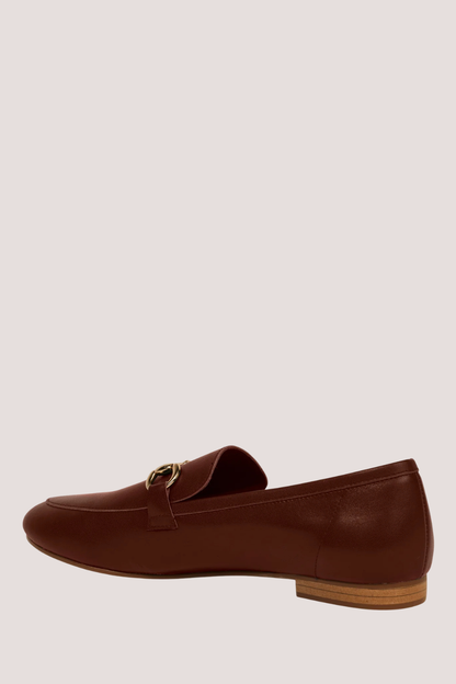 Leila Loafer | Chocolate Calf