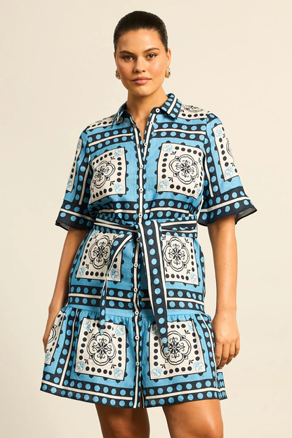 Submerge Dress | Bay Scarf