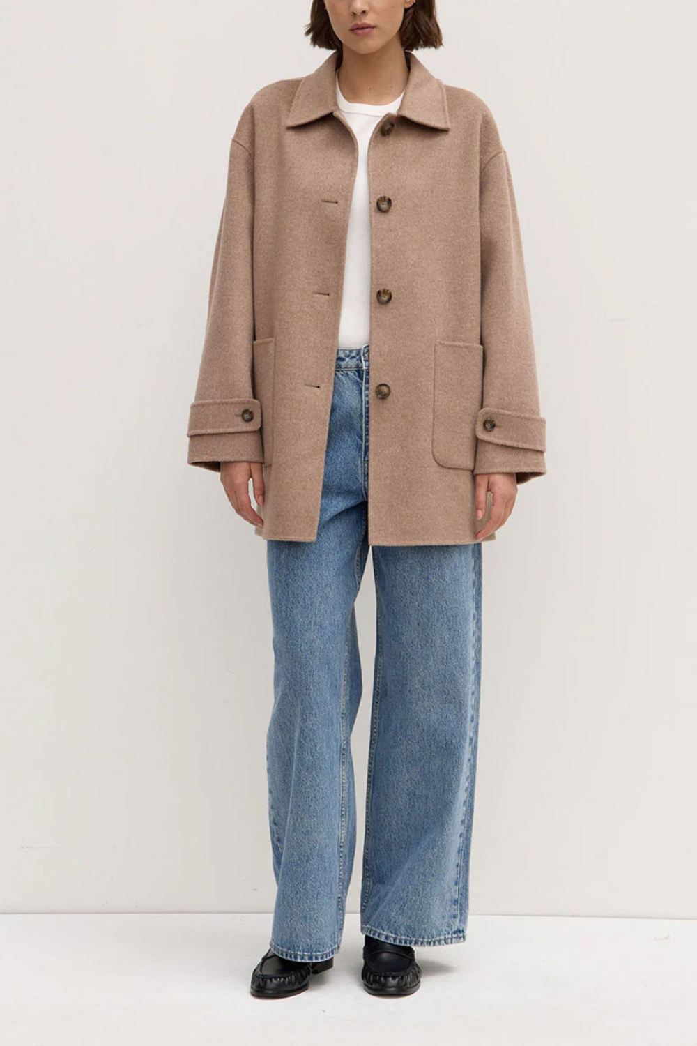 Pierra Wool Coat | Sable Marle