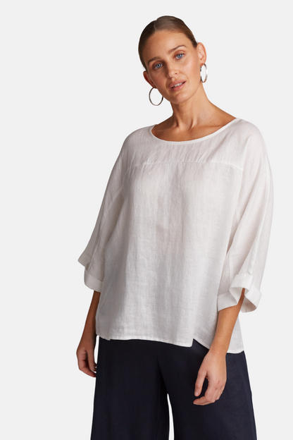 Studio Relaxed Top| Salt