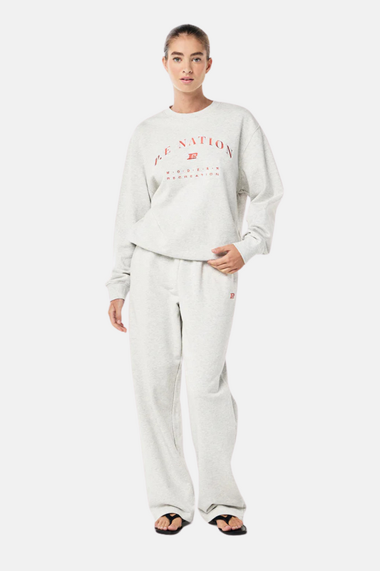 Liberation Sweat | Light Grey Marle