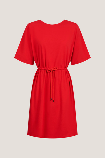 Jardin Tshirt Dress | Garnet