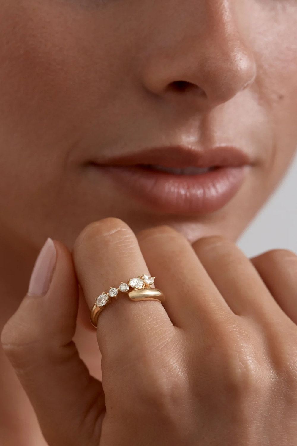 18k Gold Vermeil Guided by the Stars Ring