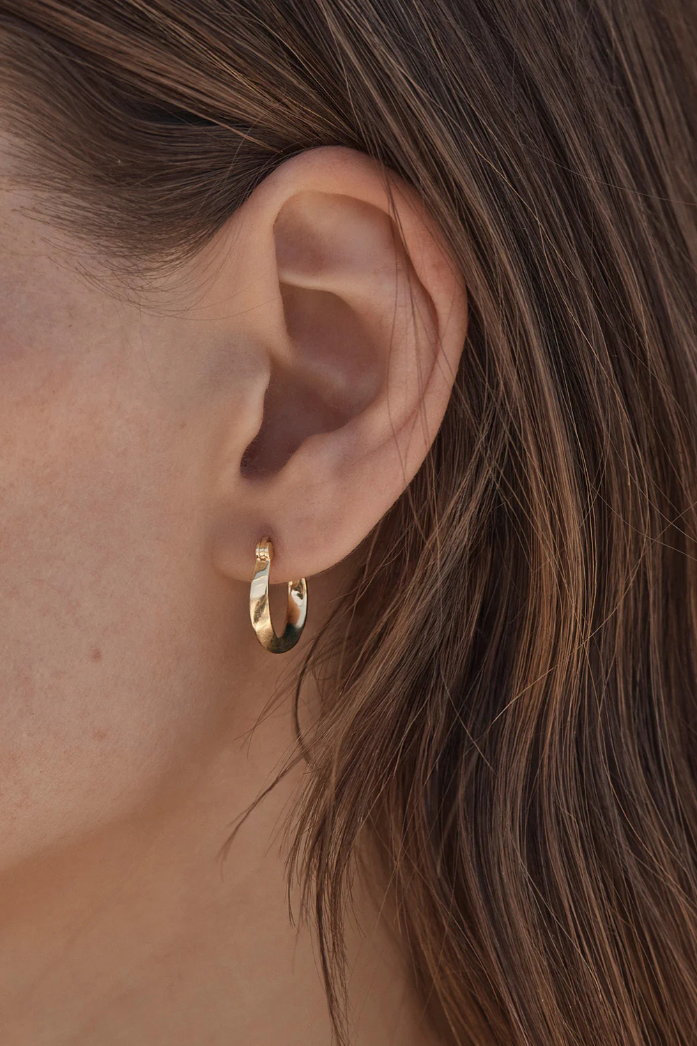 18k Gold Vermeil Return to Love Hoops