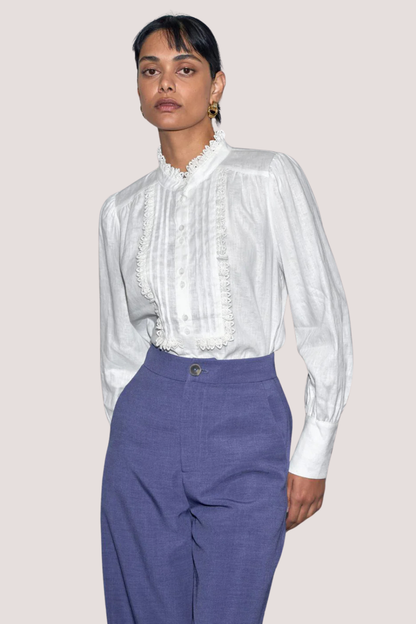 Haze Top | Porcelain
