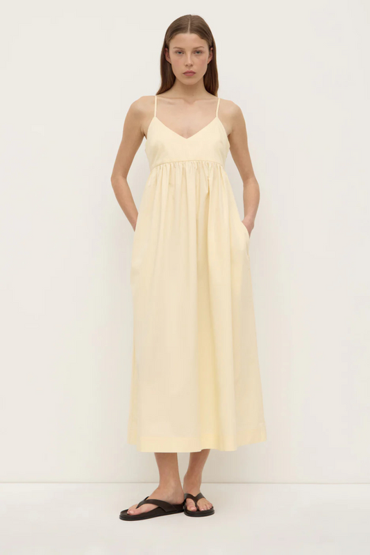 Bronte Poplin Midi Dress | Sorbet