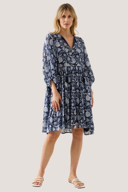 Wilma Dress | Navy
