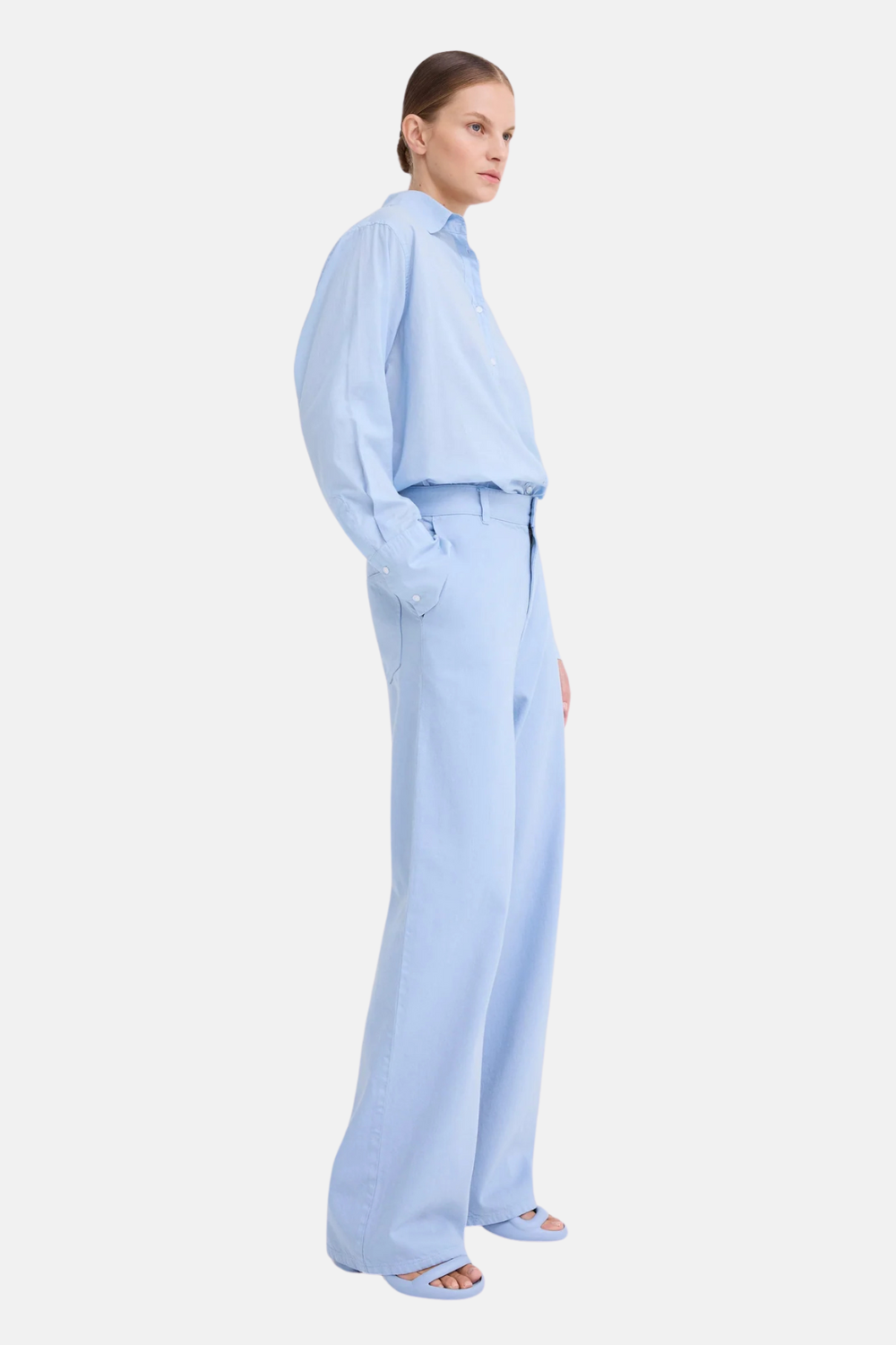 Derby Pant | Pale Blue