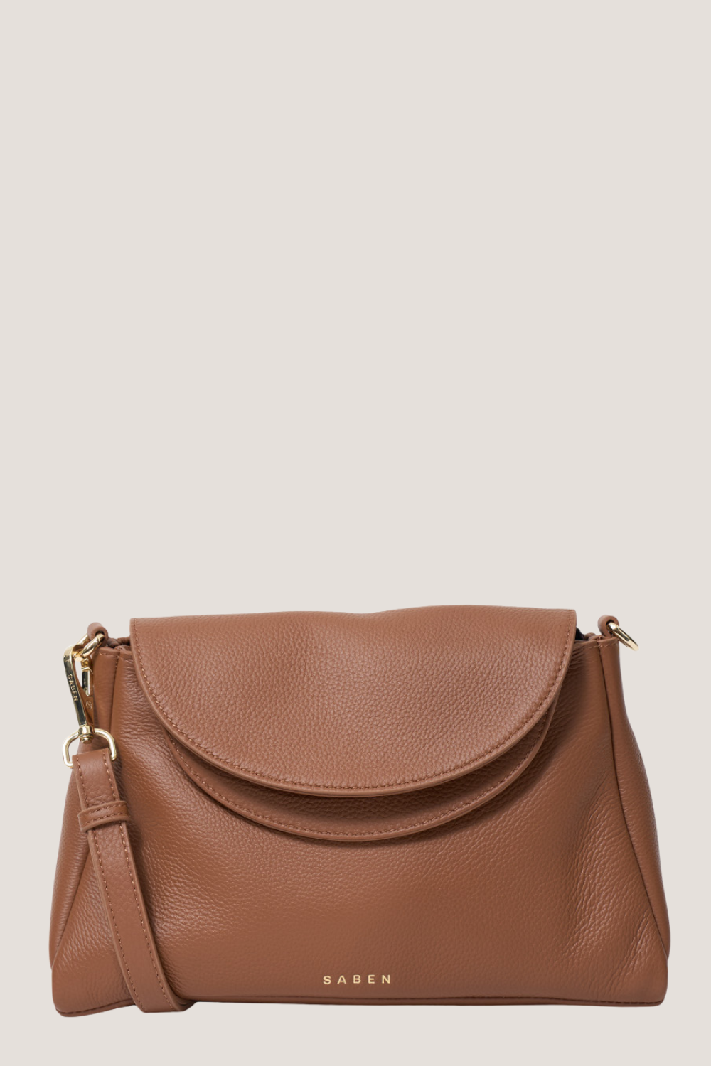 Beckett Shoulder Bag | Tan Luxe
