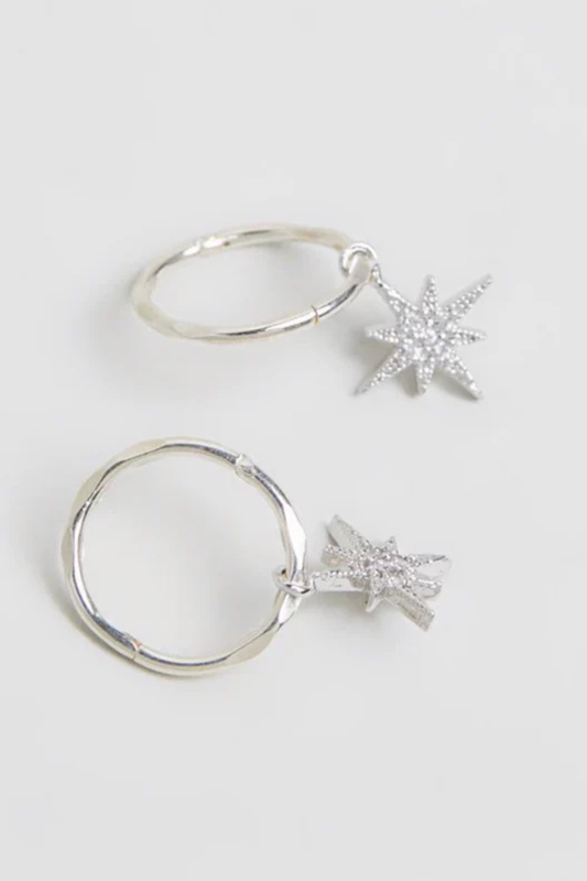 North Star Mini Hoops | Silver