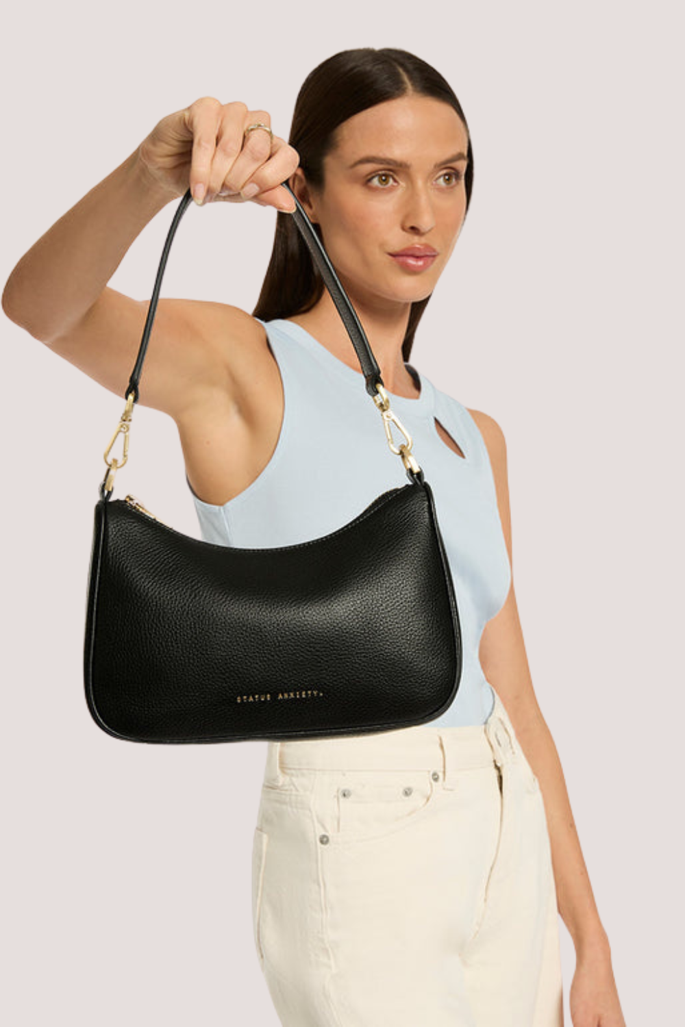 Look Both Ways | Black/Brushed Gold