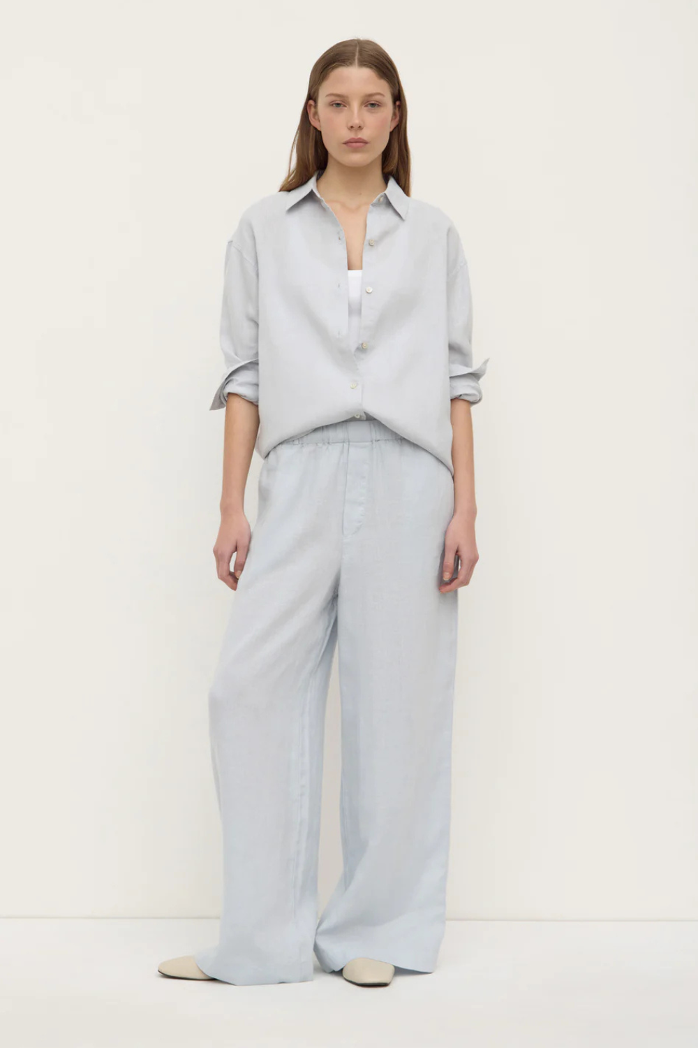 Everyday Linen Pant | Cloud
