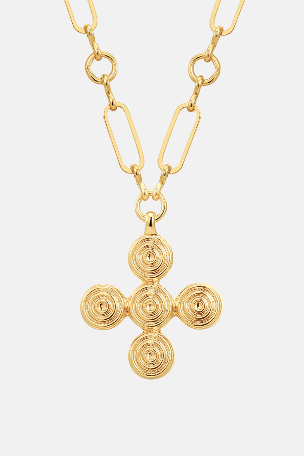 Spirale Pendant Necklace | Gold