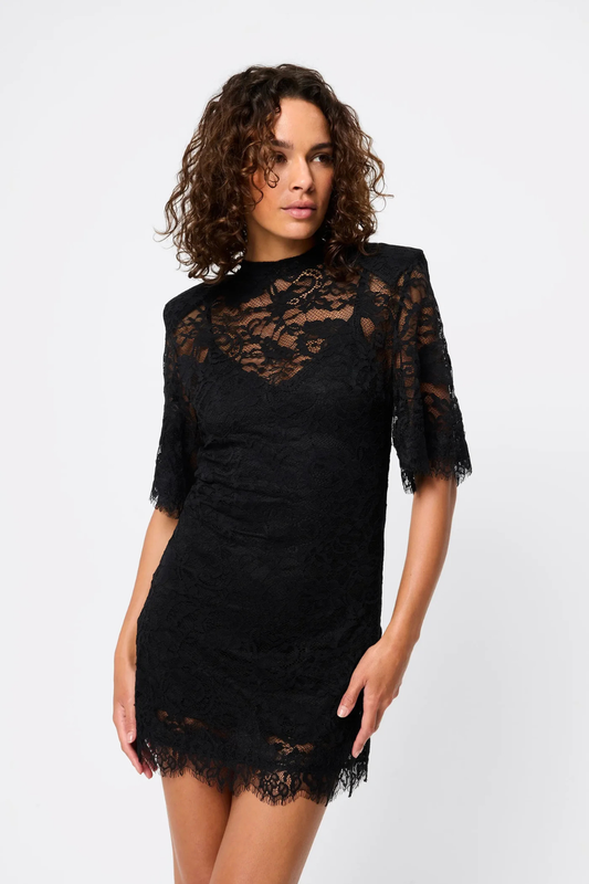Eclipse Mini Dress | Black