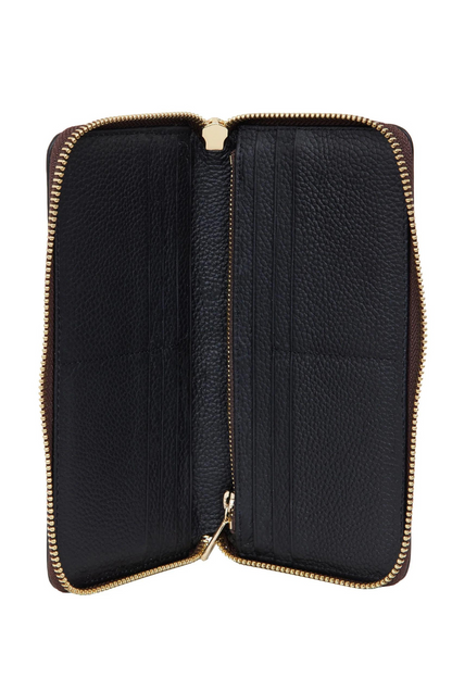 Saben Lyric Wallet - Black, Tan and Clay,  Kelly Green & Navy