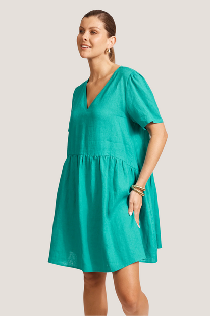 Miramar Midi Dress | Lagoon