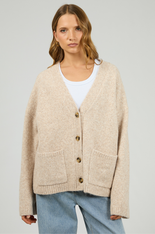 Willow Knit Cardigan | Oat