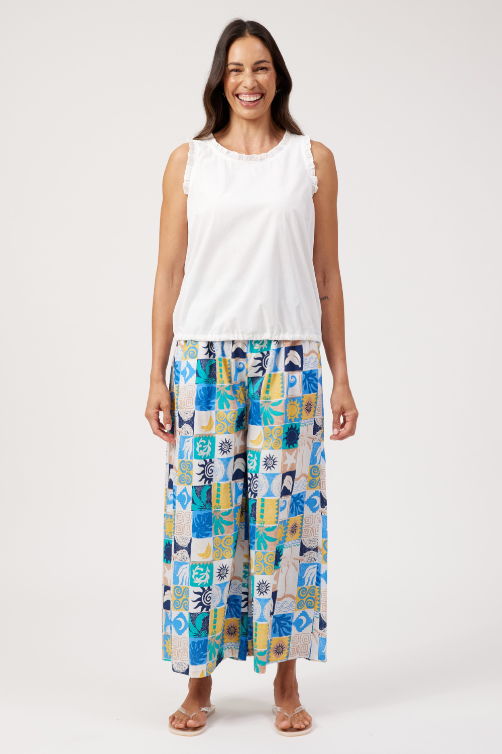 Crete Tank | White