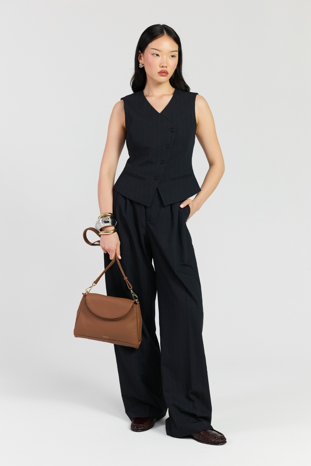 Beckett Crossbody | Tan Luxe