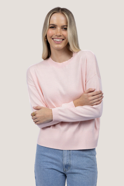 Charm Jumper | Soft Pink