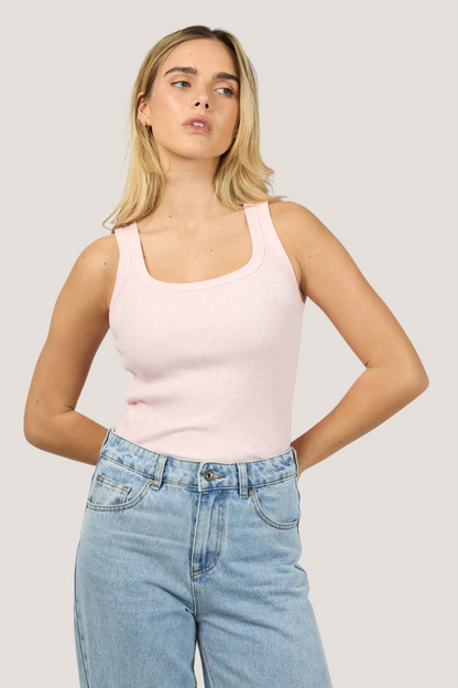 Mia Tank | Blush Marle