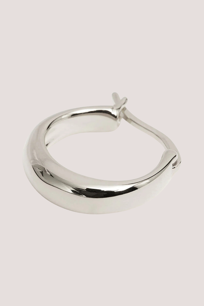 Sterling Silver Infinite Horizon Small Hoops