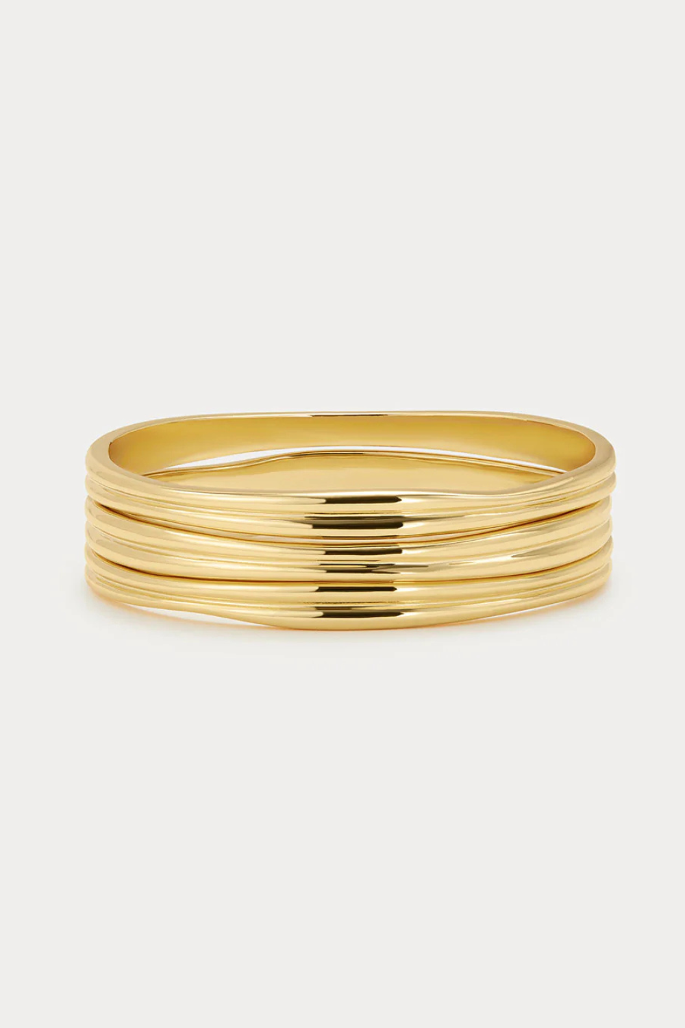 Mallorca Bangles Set | Gold