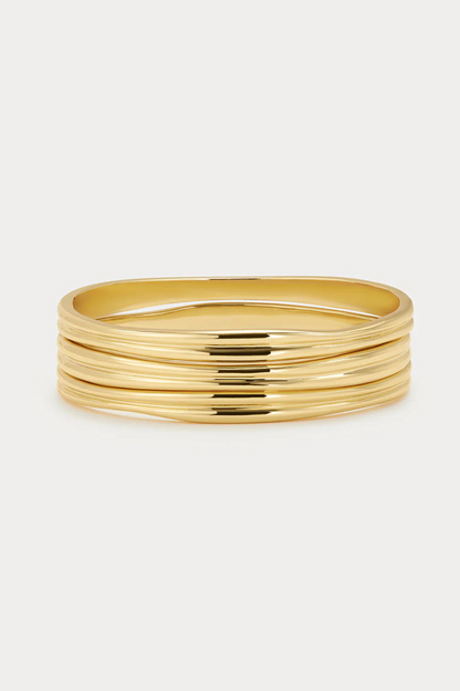 Mallorca Bangles Set | Gold