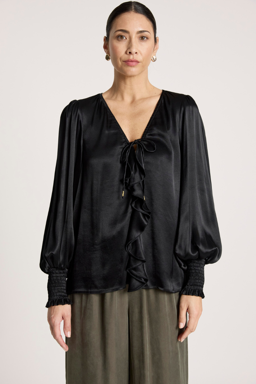 San Frill Top | Black