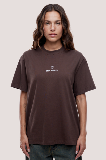 Lexi Logo Tee | Mocha