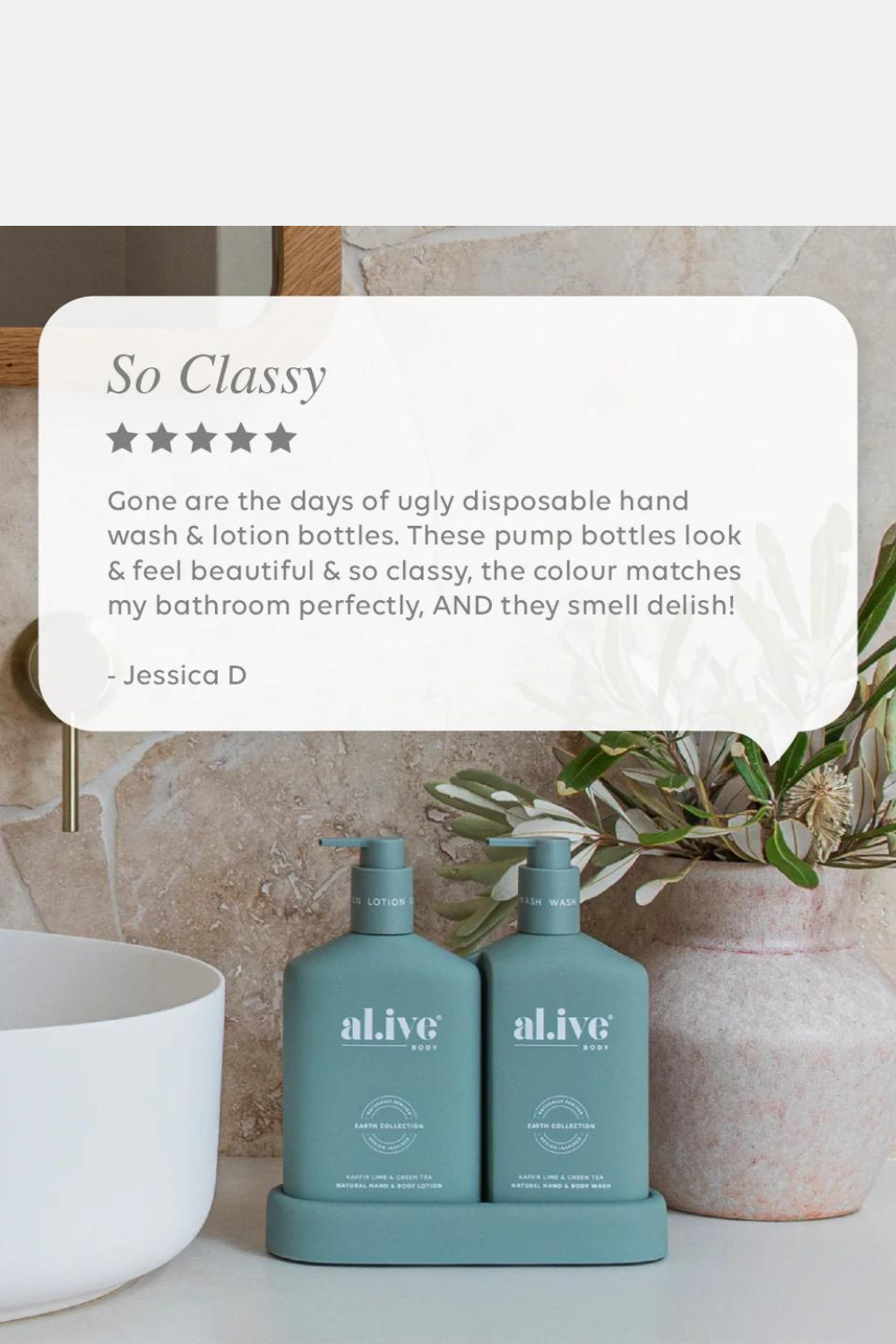 Wash & Lotion Duo - Kaffir Lime & Green Tea