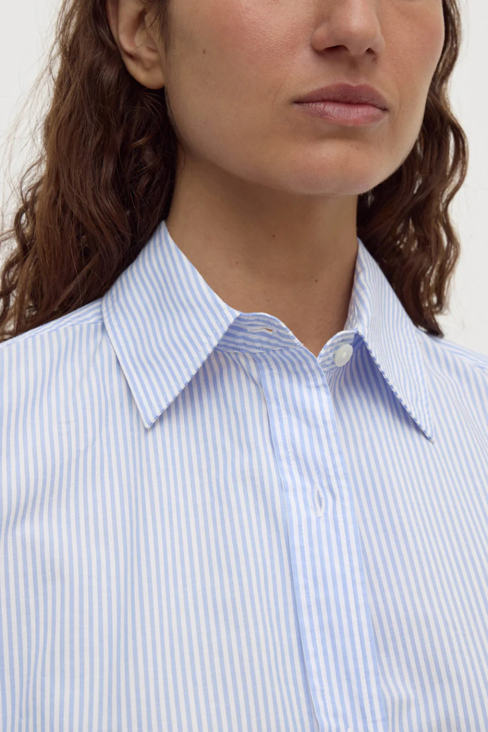 Avoca Stripe Shirt | Blue/White Stripe