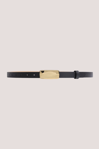 Plate Belt | Noir/Gold