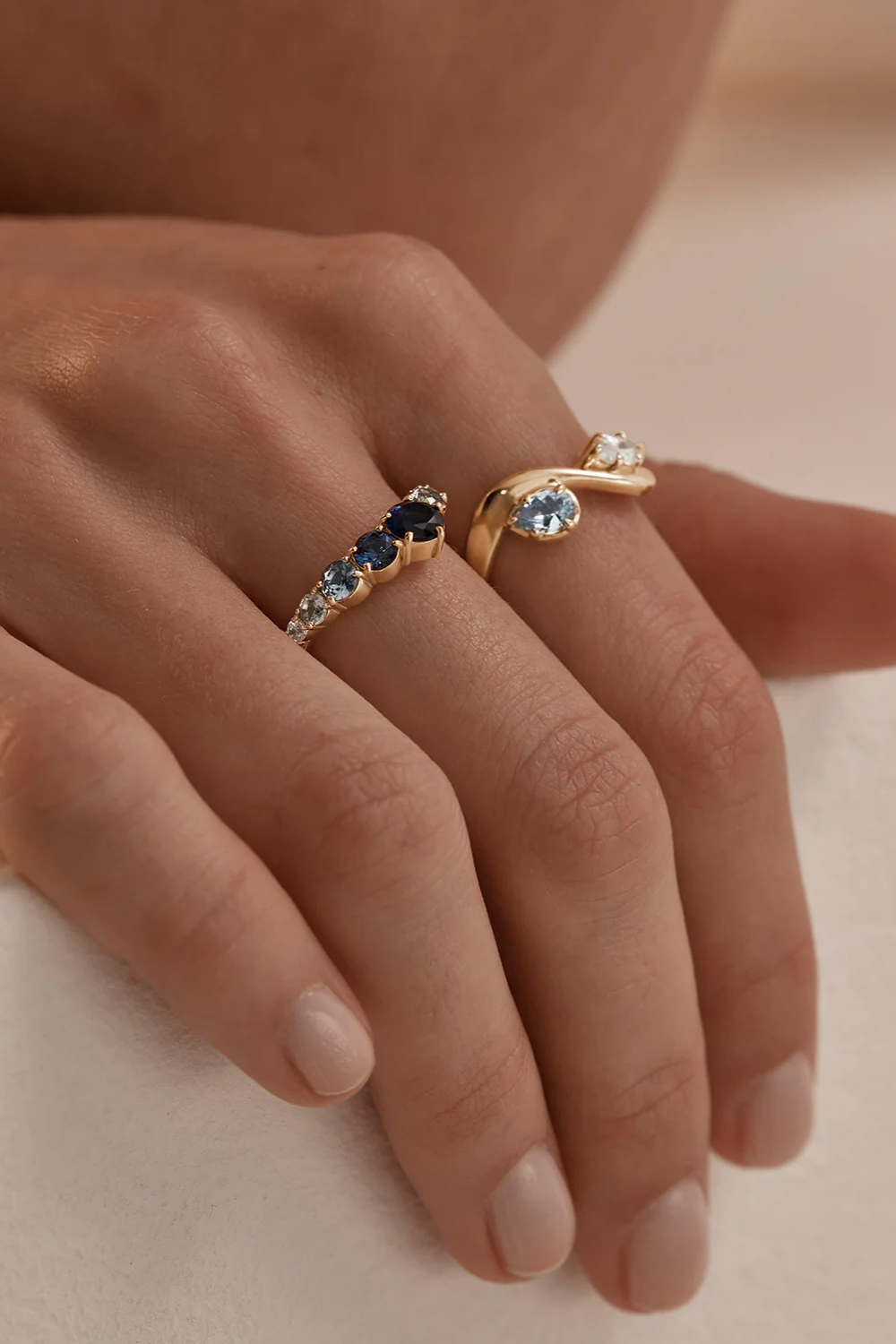 18k Gold Vermeil With Freedom I Become Ring