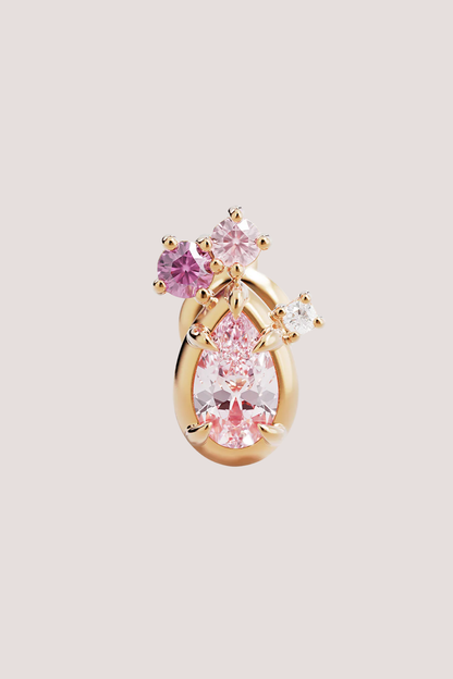 18k Gold Vermeil Awaken Love Stud Earrings