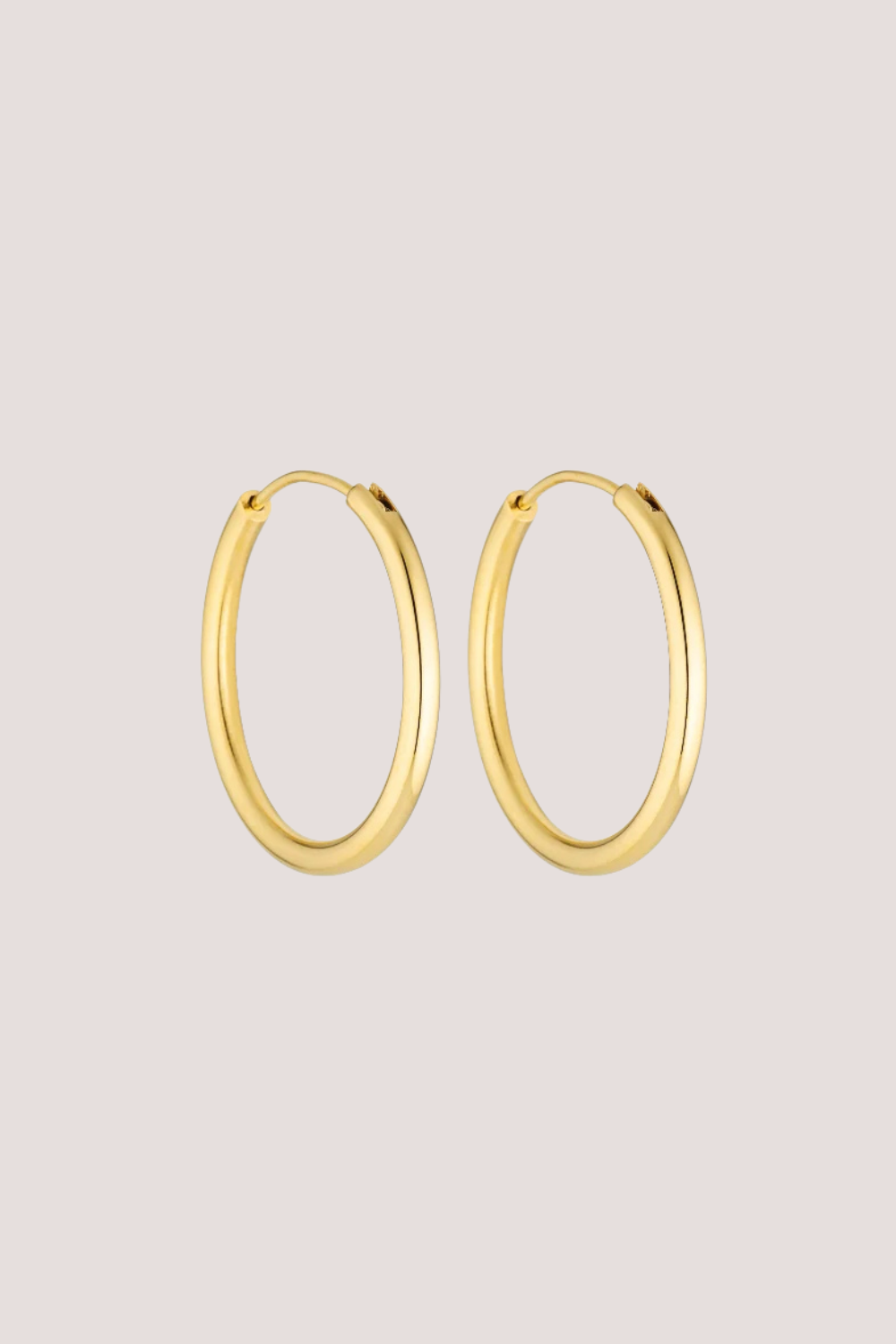 Chubby 90's Hoops Gold | 30mm