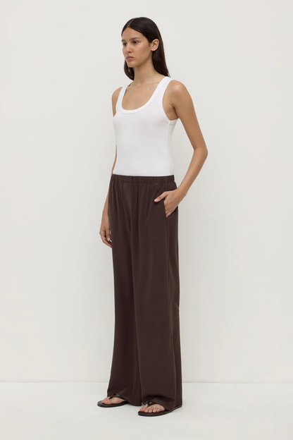 Betty Silk Pant | Ganache