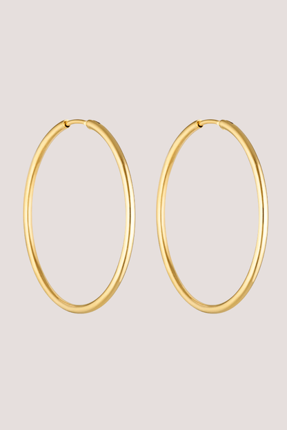 90's Hoops 50mm | Gold