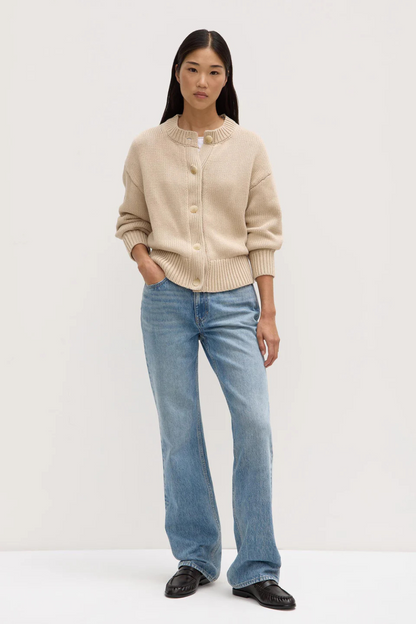 Ava Knit Cardigan | Natural