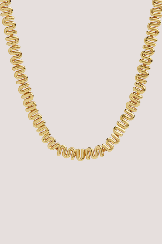 MUM Chain Necklace | Gold