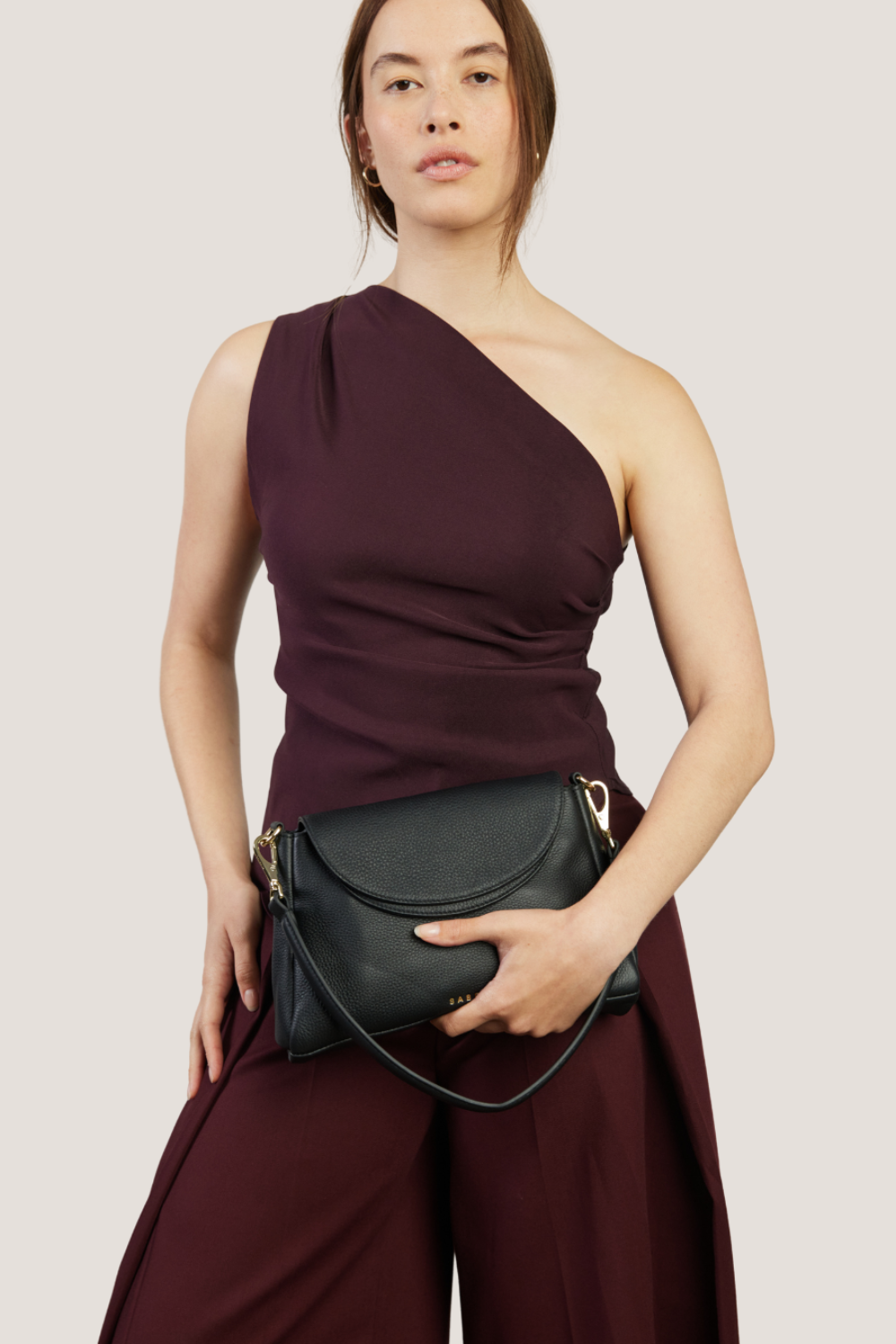 Beckett Shoulder Bag | Black Luxe