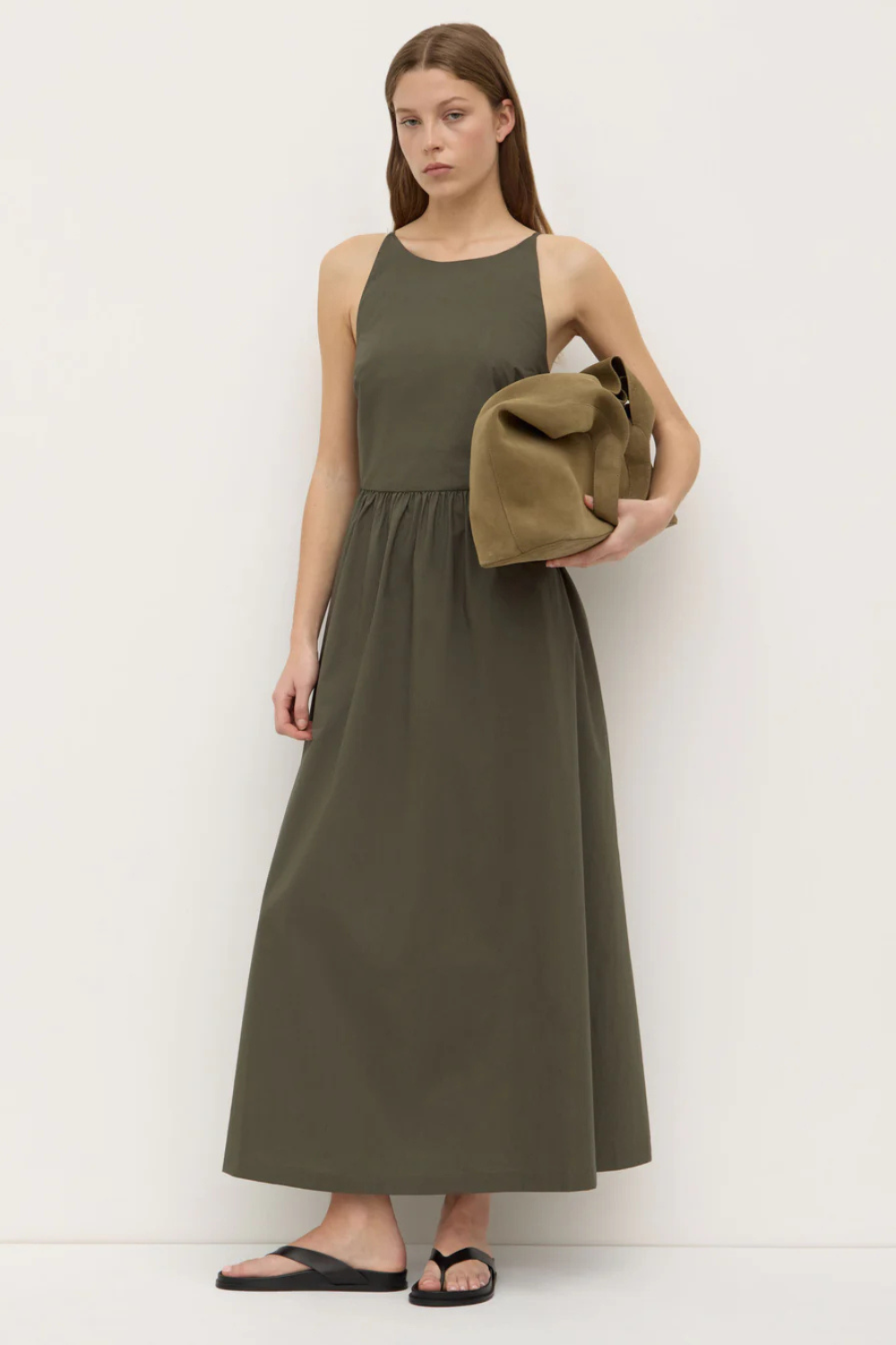 Posie Midi Dress | Moss