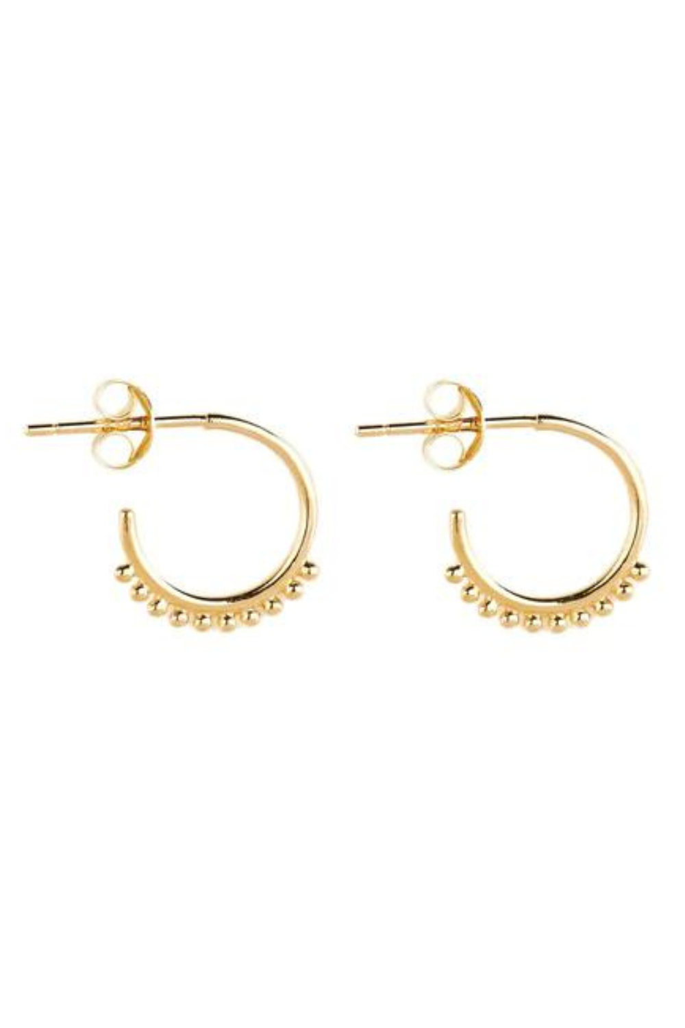 Cherish Hoops earrings | Gold