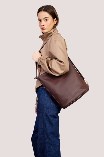 June Shoulder Bag | Espresso Luxe