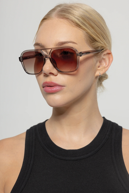 Kori | Trans Olive/Brown Fade