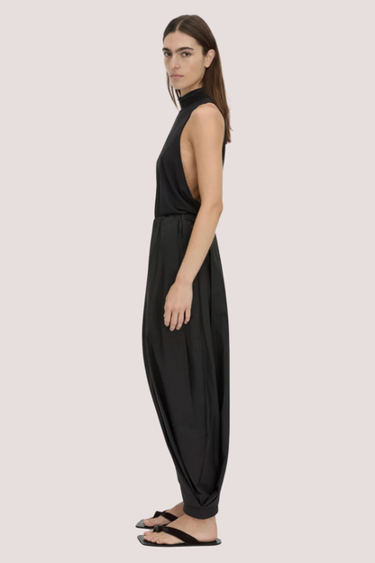 Rhia Balloon Leg Pant | Black
