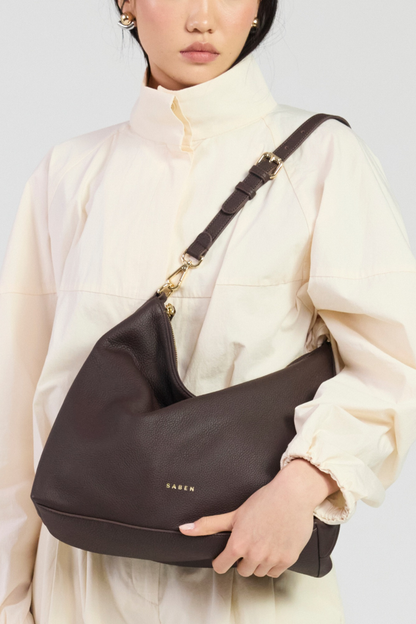 Miki Shoulder Bag | Cacao Luxe
