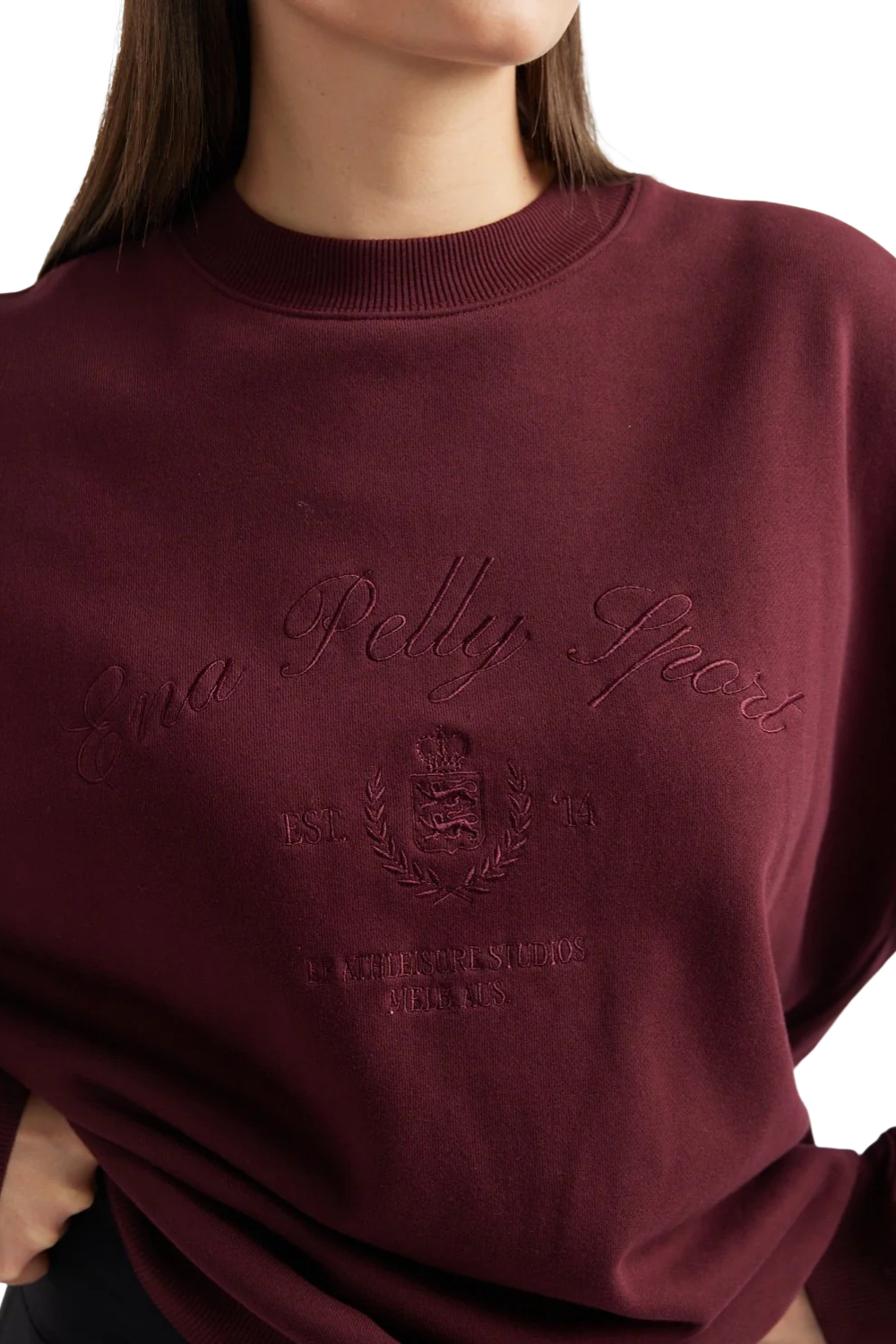 Classic Sport Sweater | Cherry Cola
